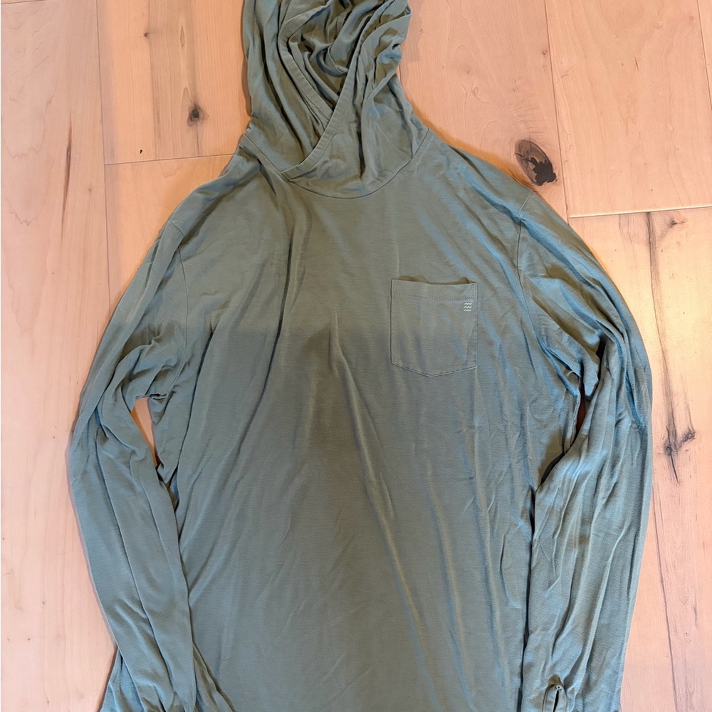 Free Fly Apparel Men's Sage Green Hoodie